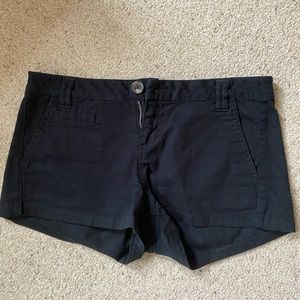 Express Black Shorts